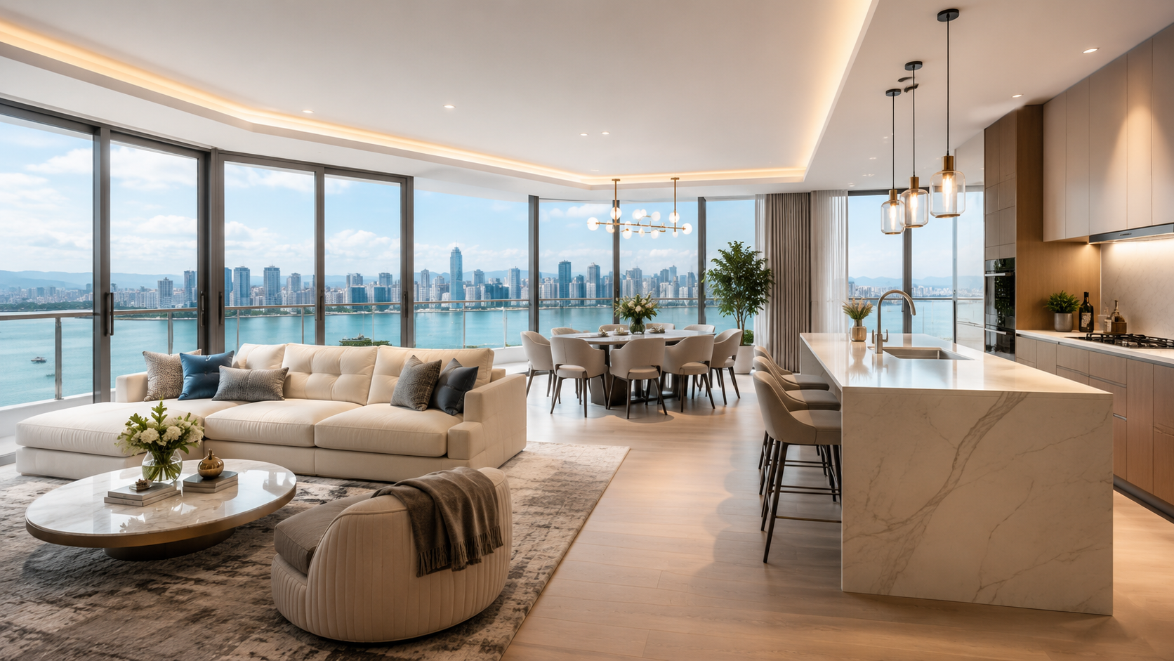 Thiết Kế Nội Thất Harbor Skyline Vũ Yên